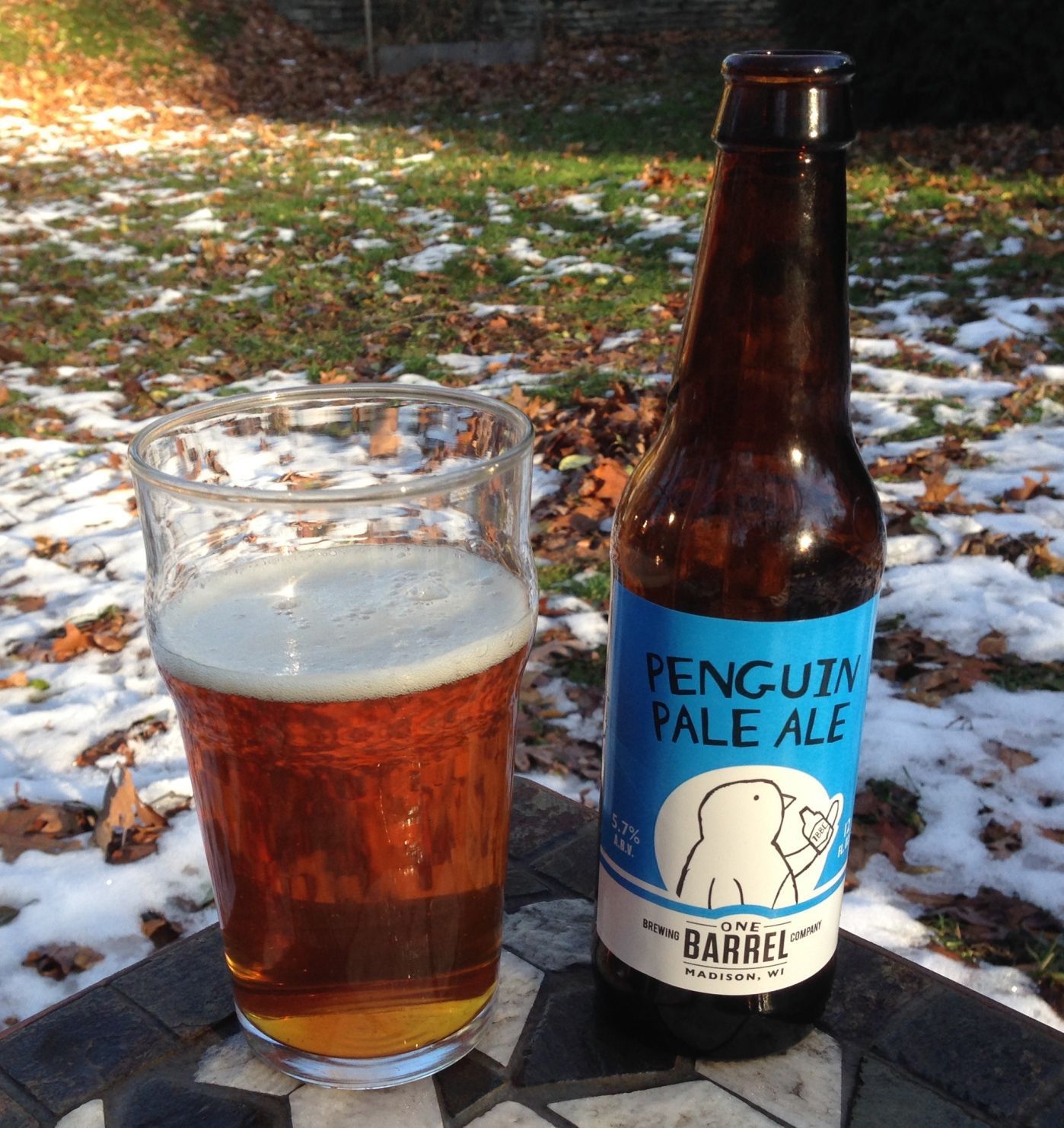 One Barrel Penguin Pale Ale